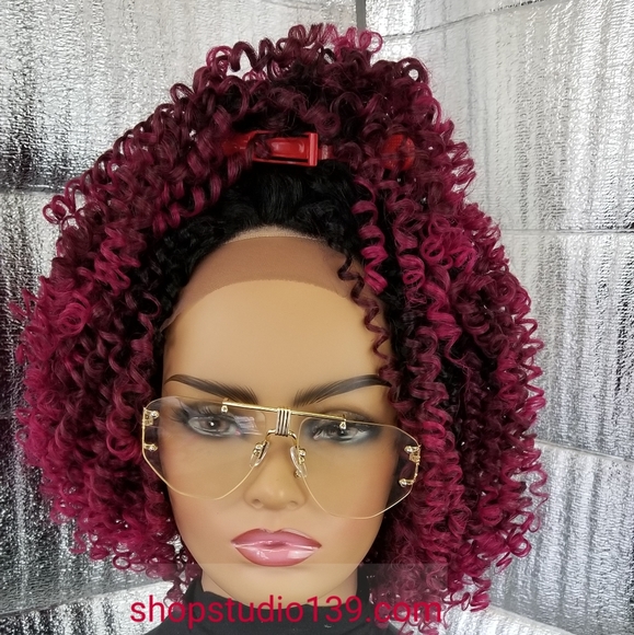 Custom made and colored kinky curly  wig - Picture 5 of 5